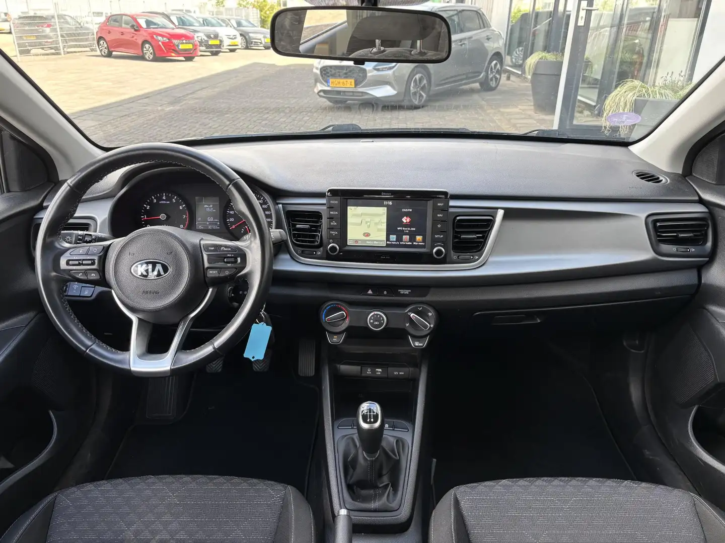 Kia Rio 1.0 TGDI DynamicLine Navi/Carplay/Lmv Grijs - 2