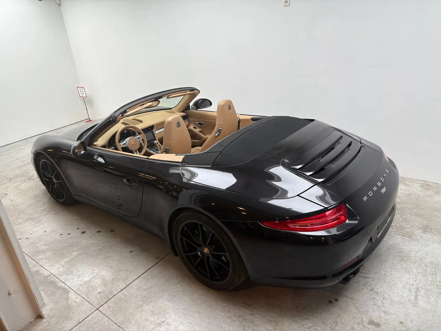 Porsche 991 911 Carrera Cabriolet PDK Negru - 1