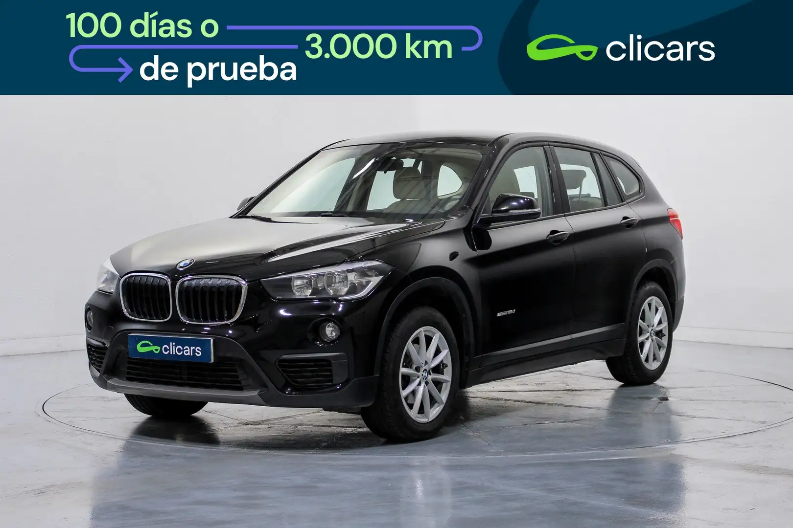 BMW X1 sDrive 16d Negro - 1