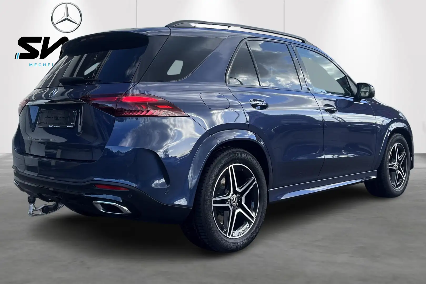 Mercedes-Benz GLE 350 GLE de 4MATIC AMG Line Bleu - 2