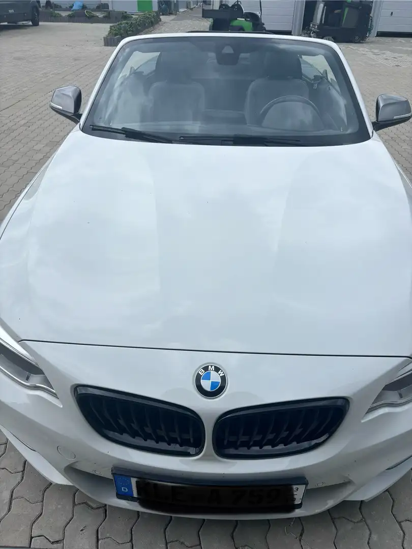 BMW 235 M235i Cabrio Sport-Aut. Weiß - 1