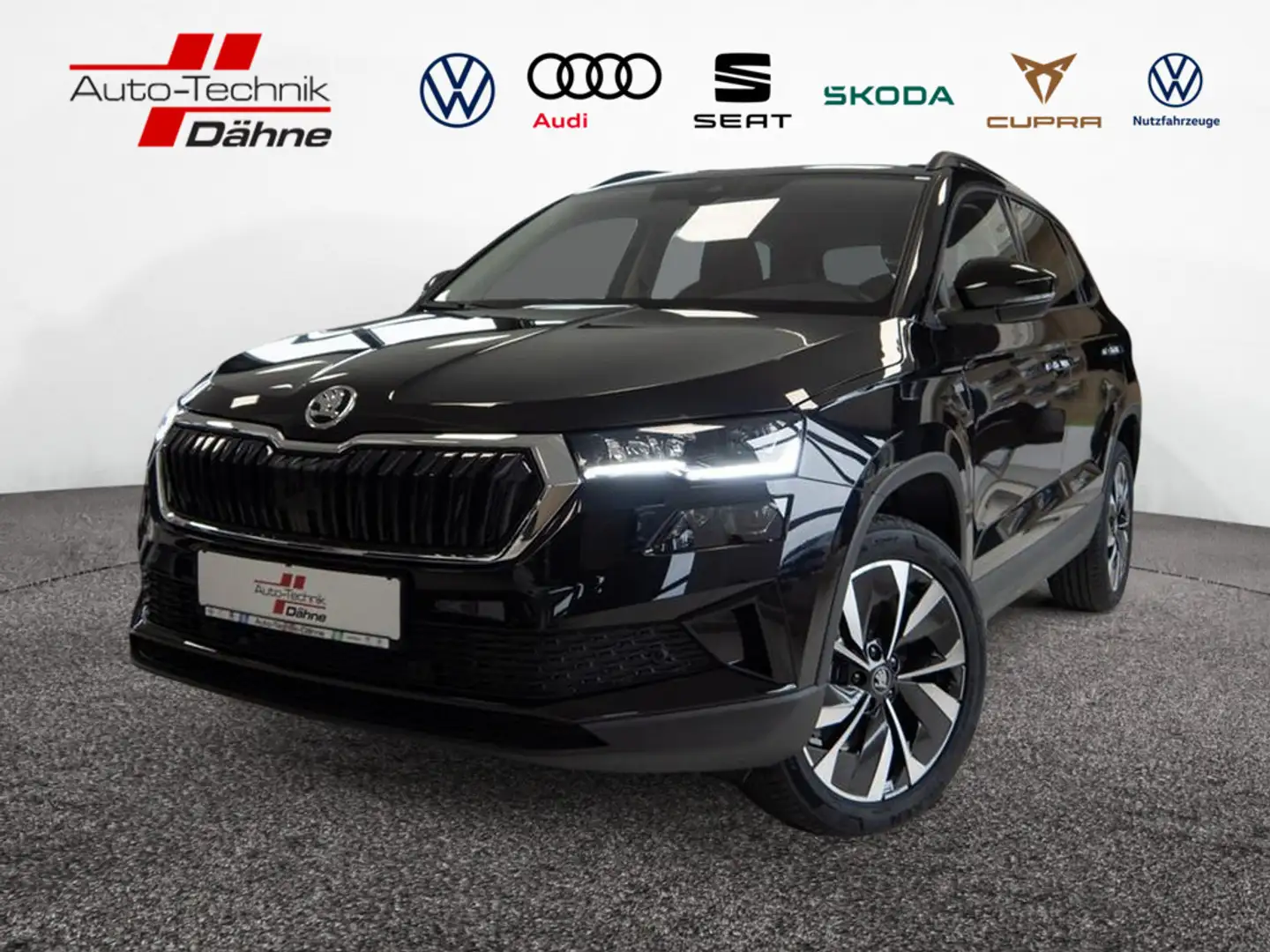 Skoda Karoq 2.0 TDI Drive SHZ KAMERA NAVI AHK ACC Schwarz - 1