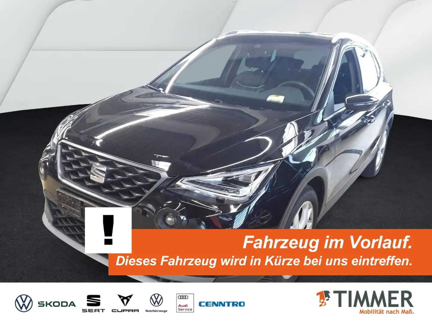 SEAT Arona 1.0 TSI FR-LINE *LED *RKAM *VITRUAL *17" *ALLWETT Schwarz - 1