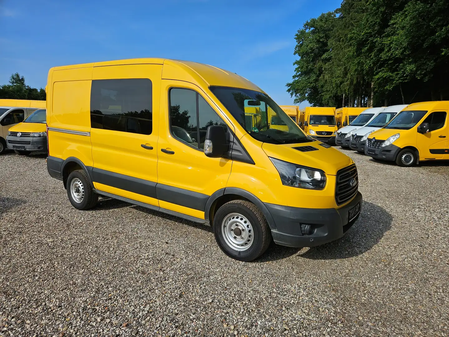 Ford Transit 1.Hd Hoch Lang L2/H2 Geel - 1