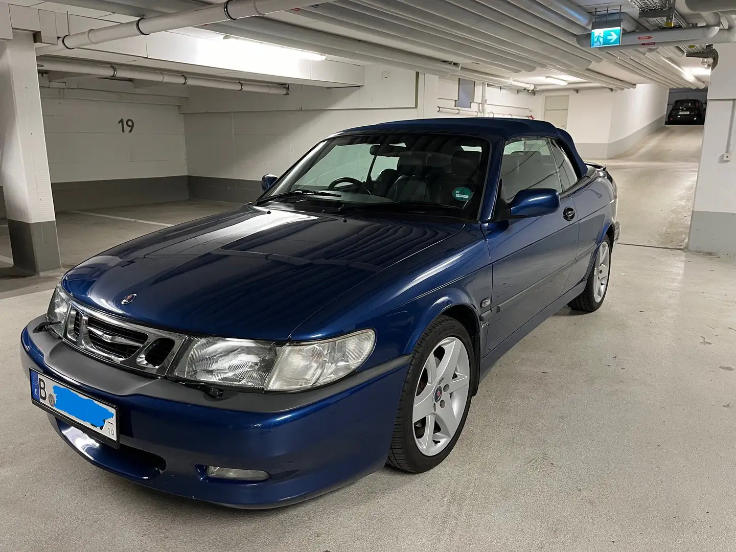 Saab 9-3 9-3 2.0i Turbo Cabrio SE Blau - 1