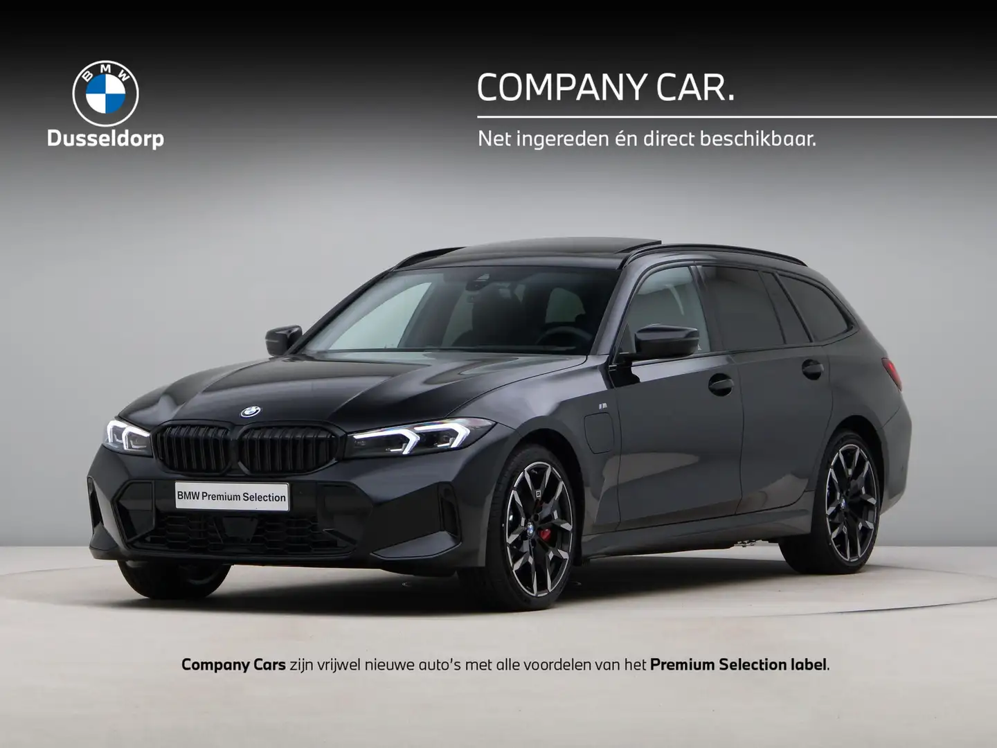 BMW 330 3 Serie 330e M-Sport Zwart - 1