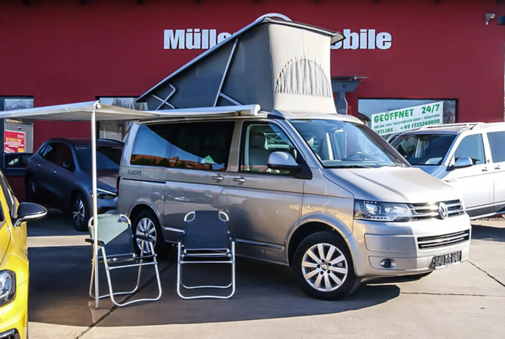 Volkswagen T5 California Europe 4Motion E-DACH TOP ZUSTAND Béžová - 1
