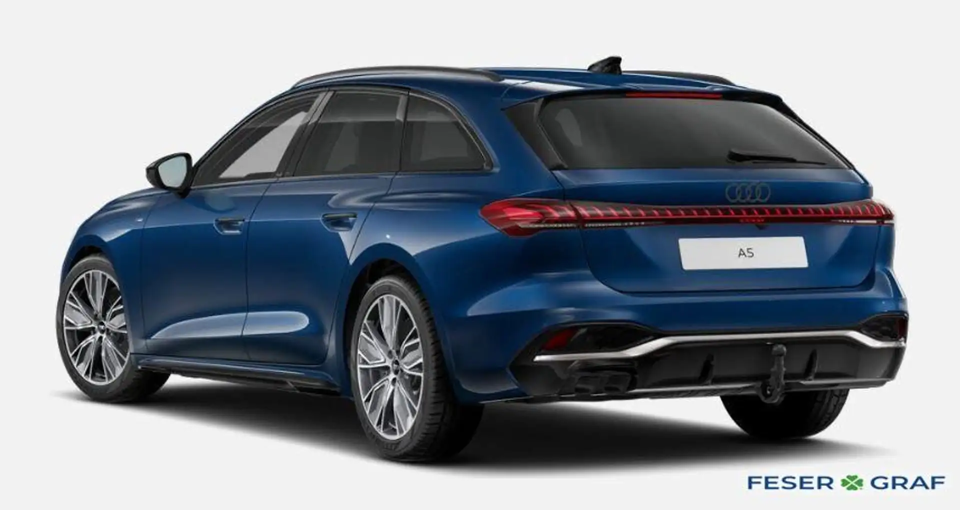 Audi A5 Avant edition one TDI 150 kW S tro+AHK+ACC+LED+ Blu/Azzurro - 2