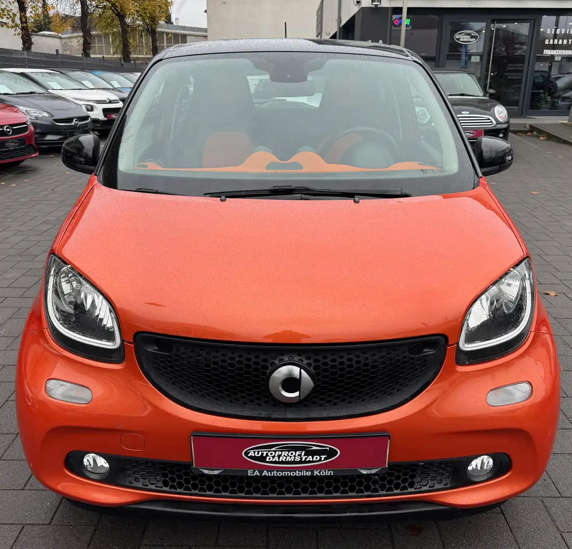 smart forFour TÜV AU NEU*KLIMA*ALUFELGEN*ALLWETTER*TEMPOMAT Orange - 2