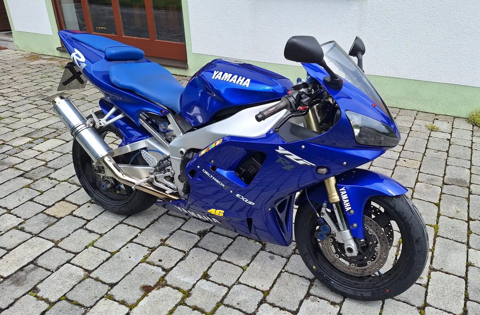 Yamaha YZF-R1 *Widowmaker*TopZustand*Tüv Neu* Modrá - 2