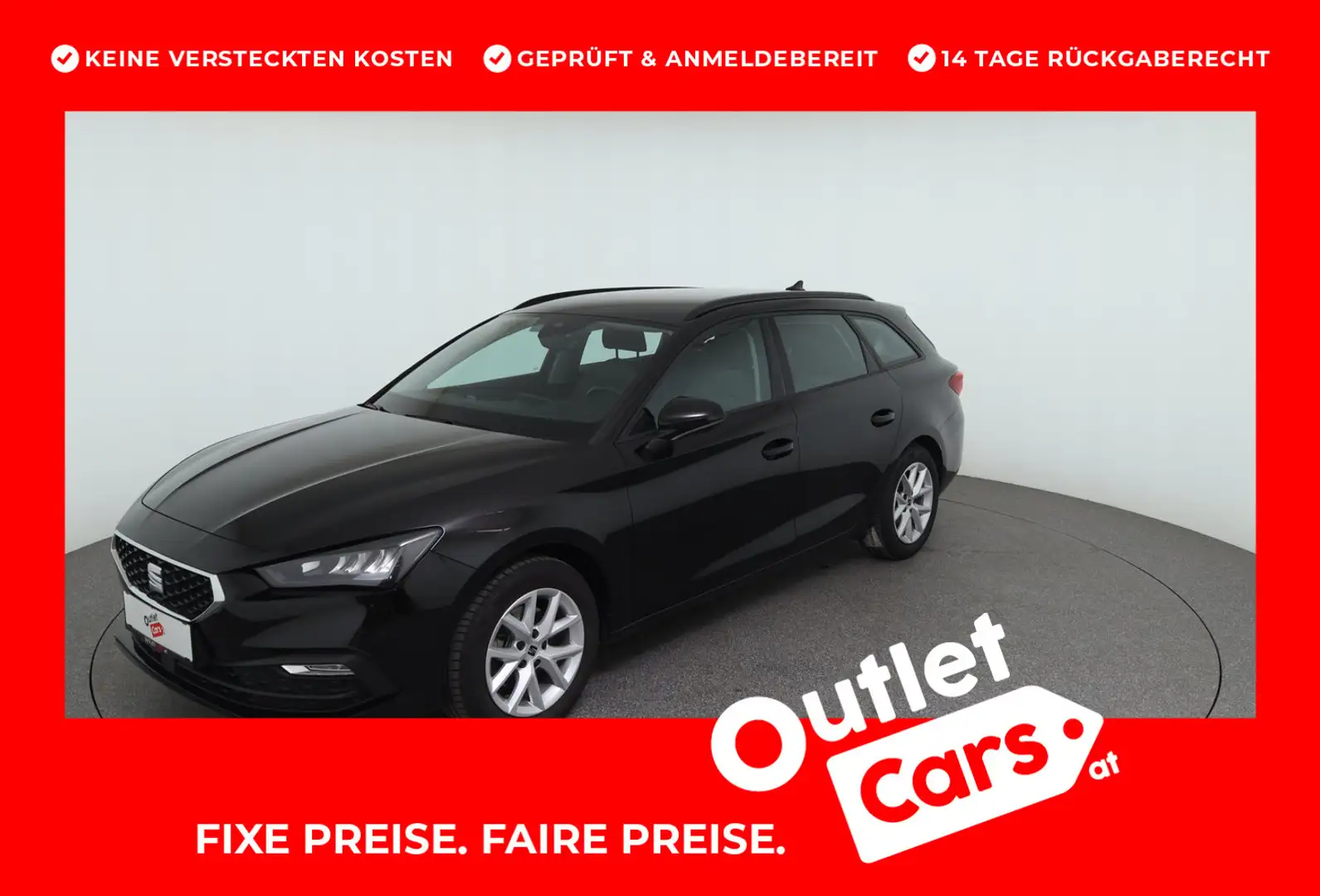 SEAT Leon Style 1.0 TSI Schwarz - 1