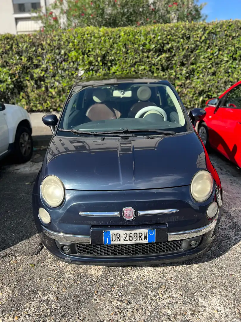 Fiat 500 1.2 lounge automatica Blu/Azzurro - 1