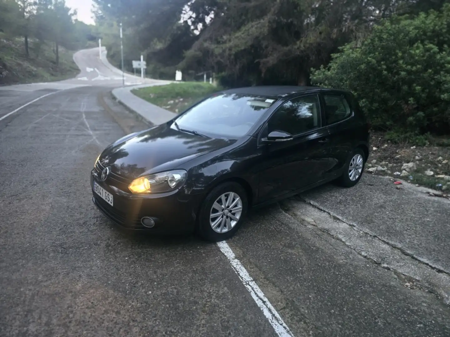 Volkswagen Golf 1.6TDI CR Sport 105 Negro - 1