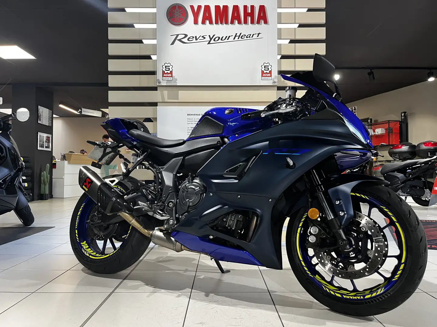Yamaha YZF-R7 Bleu - 1