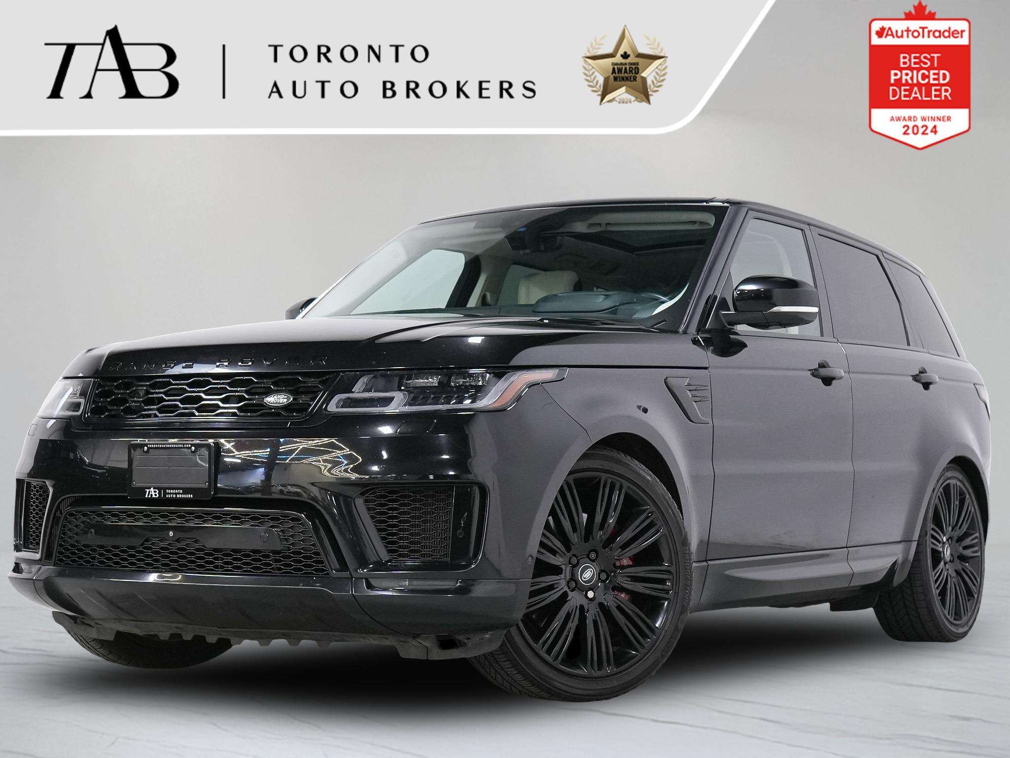 Black 2019 Land Rover Range Rover Sport V8 Supercharged Dynamic 4WD SUV / Crossover All-Wheel Drive Automatic