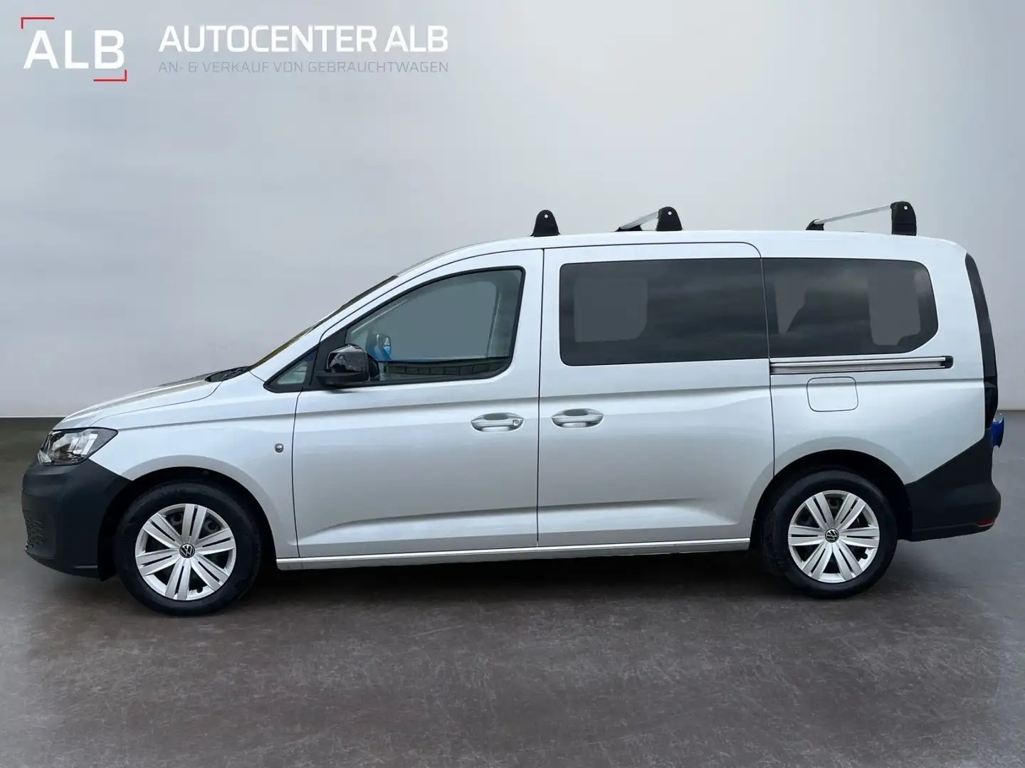 Volkswagen Caddy Basis Maxi/KLIMA/5-SITZER/AHK/1.HAND/EURO6 Gris - 2