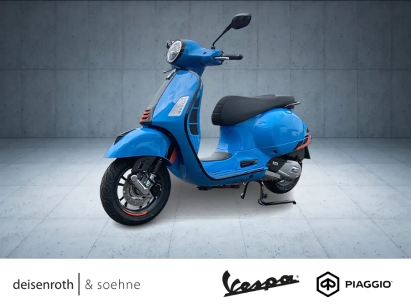 Vespa GTS 125 Super Sport Blau Eclettico Azul - 1