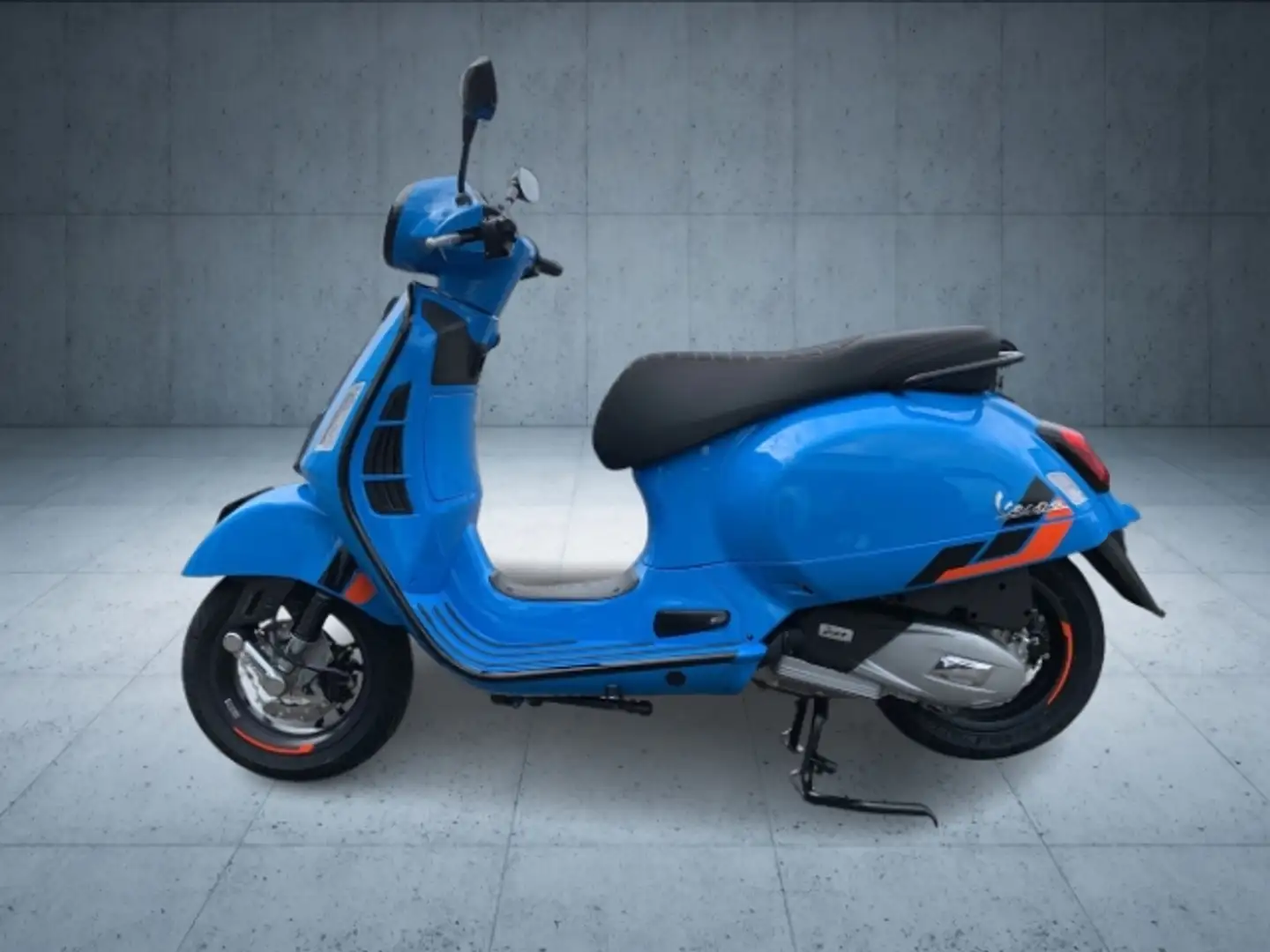 Vespa GTS 125 Super Sport Blau Eclettico Azul - 2