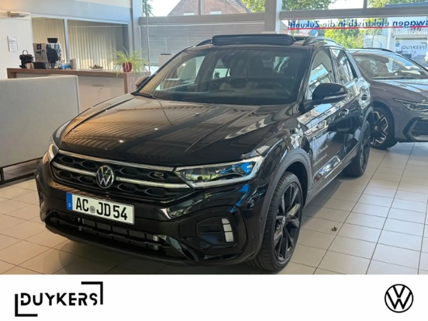 Volkswagen T-Roc R-Line 1.5 TSI DSG PANO STHZG AHK Noir - 1