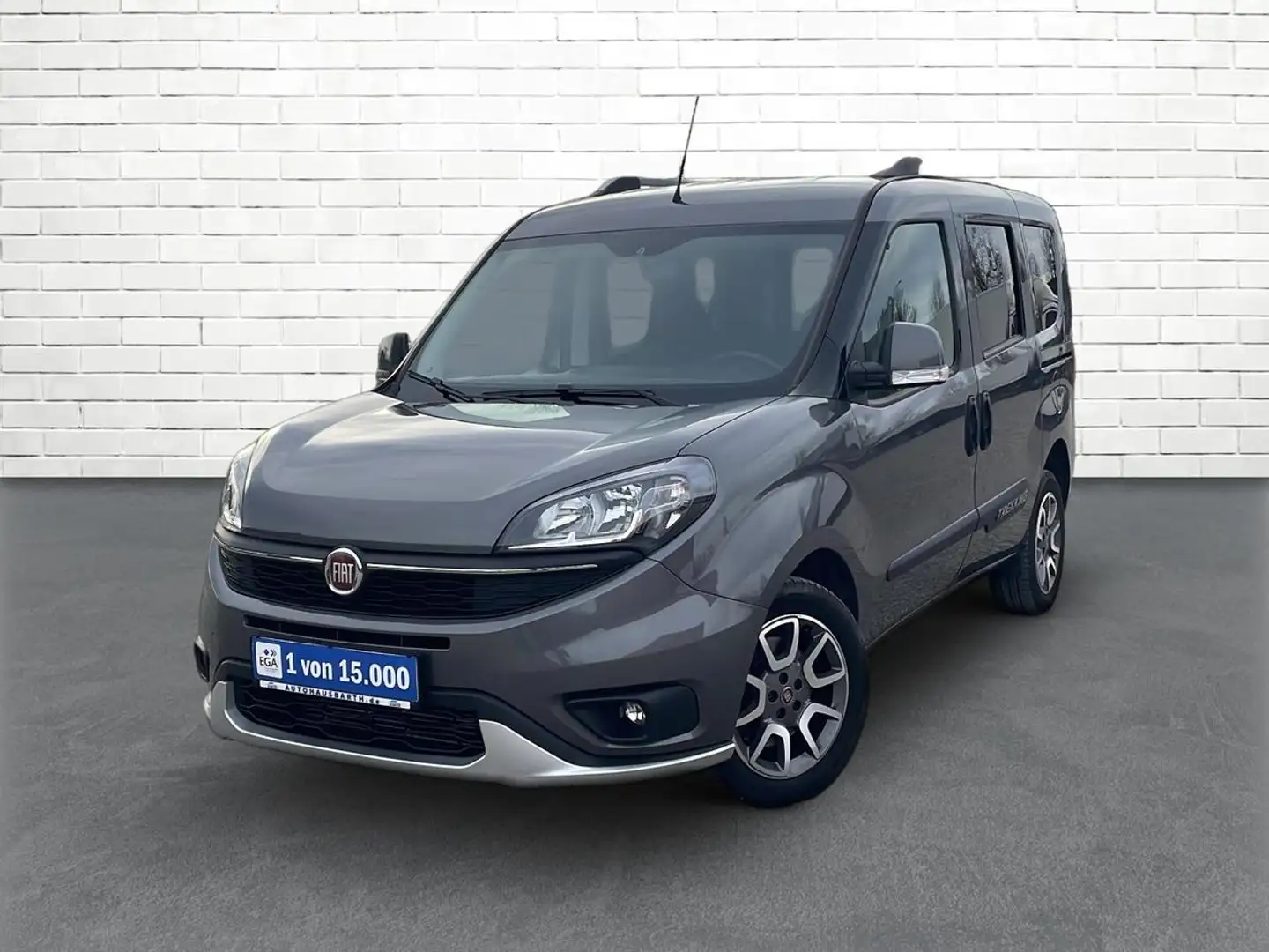 Fiat Doblo Cargo 1.6 Multijet Trekking Navi* AHZV* SHZ* Gris - 2