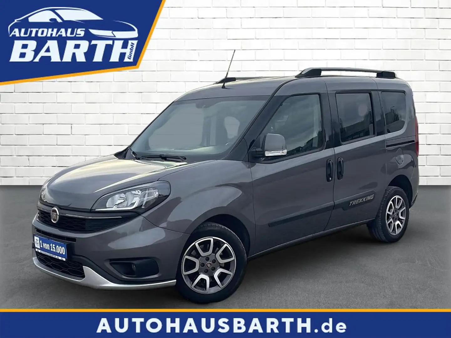 Fiat Doblo Cargo 1.6 Multijet Trekking Navi* AHZV* SHZ* Gris - 1