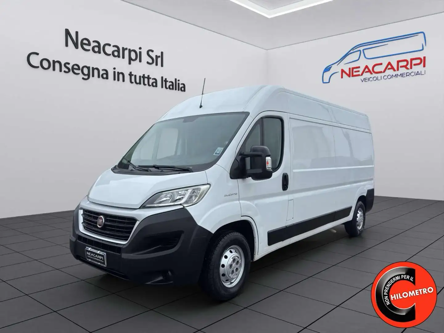 Fiat Ducato 35 2.3 MJT 130CV CRUISE(PL-TM L3H2)SENSORI-FURGONE Blanc - 1