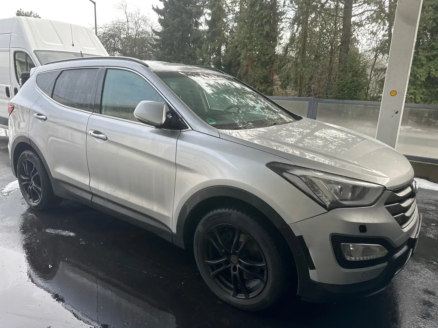 Hyundai SANTA FE Santa Fe Diesel 2.2 CRDI 4WD Automatik Premium Silber - 2