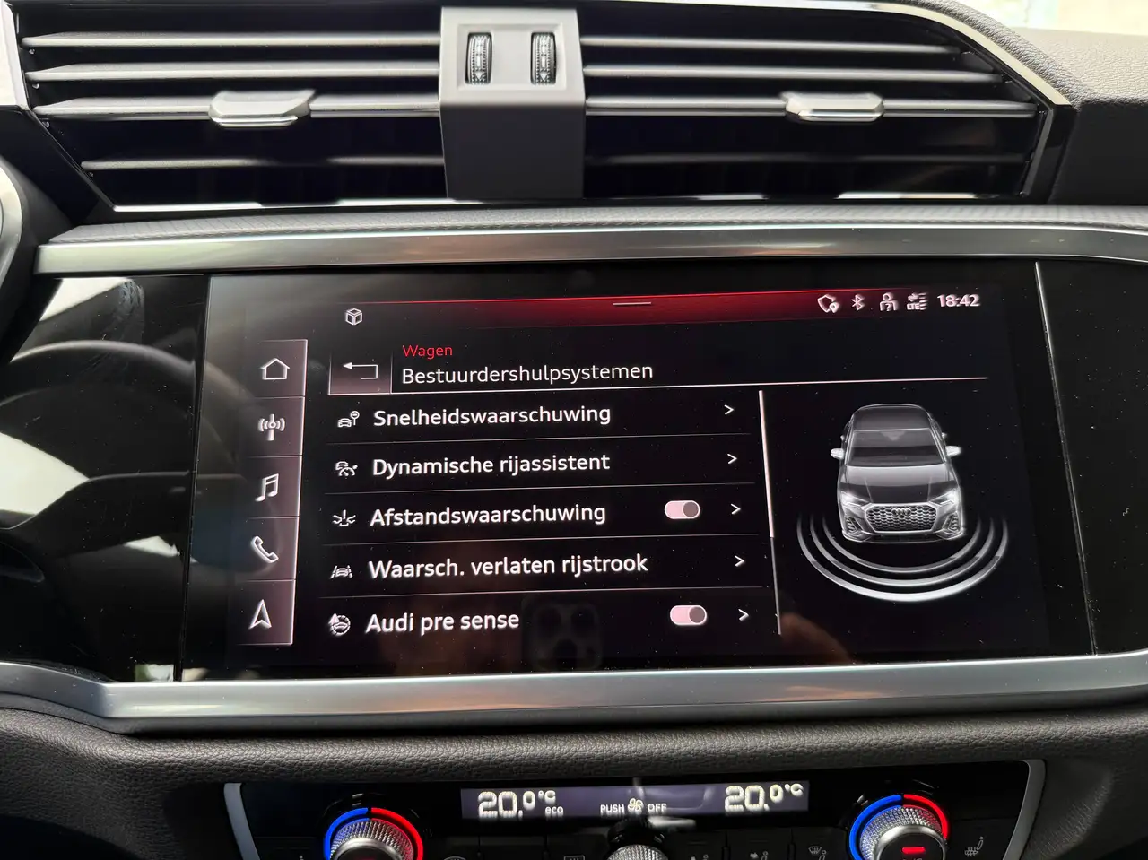 Audi Q3 Sportback,Plug in Hybrid,Leder,Camera,Elekt koffer,Privacy Glass,Adaptieve cruiscontrol met afstandsregeling, миниатюра 16