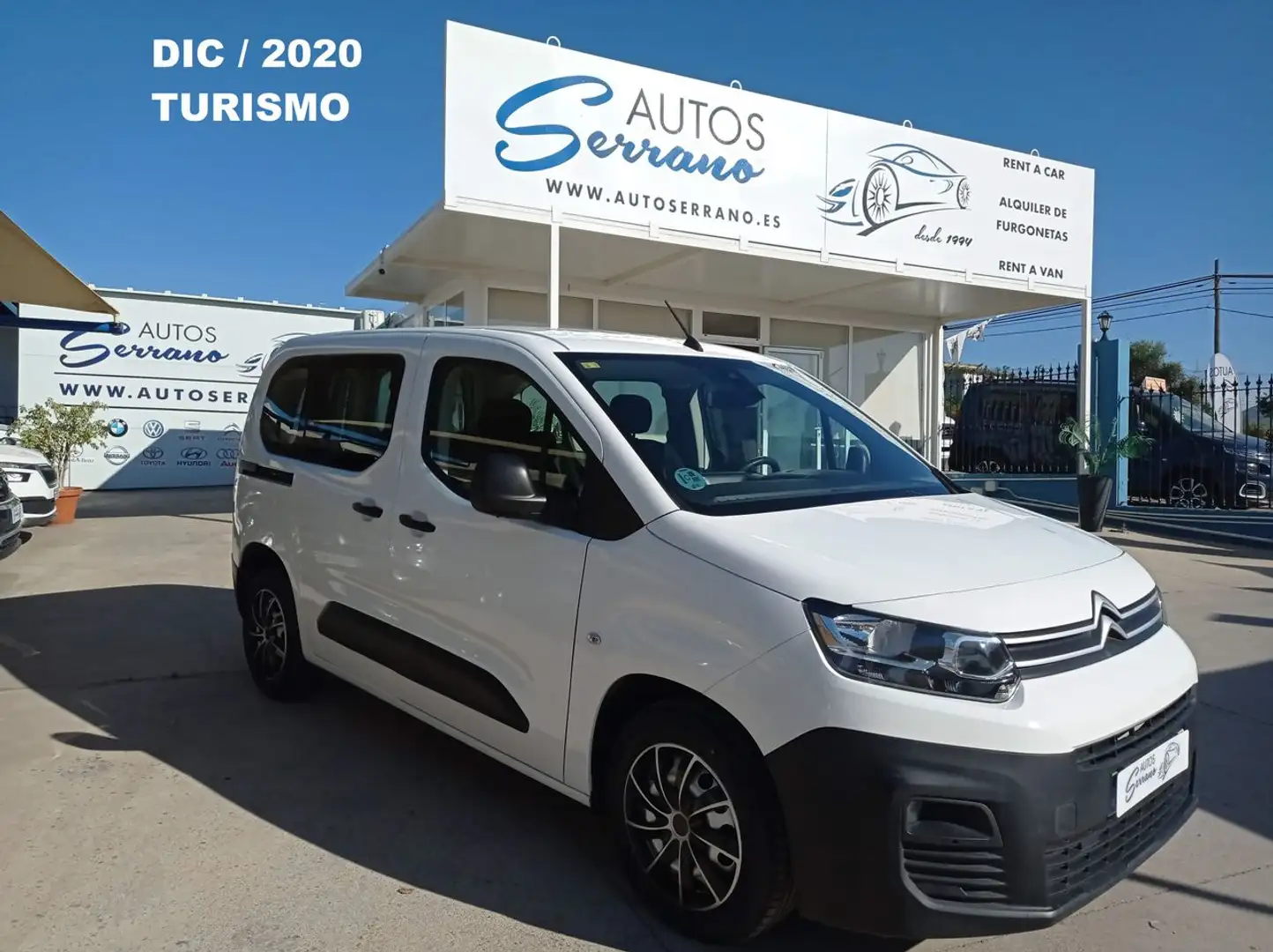 Citroen Berlingo Multispace 1.6BlueHDi Live Ed. 100 Blanc - 1