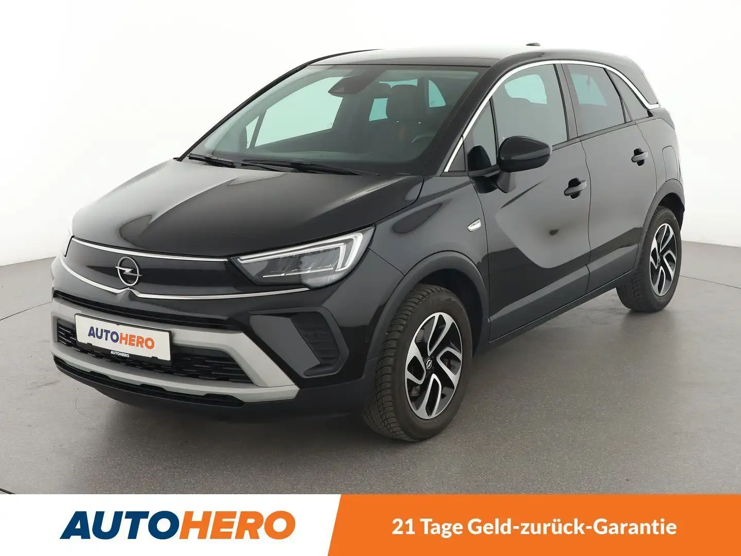 Opel Crossland X 1.2 Turbo Elegance Aut.*LED*PDC*CAM*SHZ*SPUR* Schwarz - 1