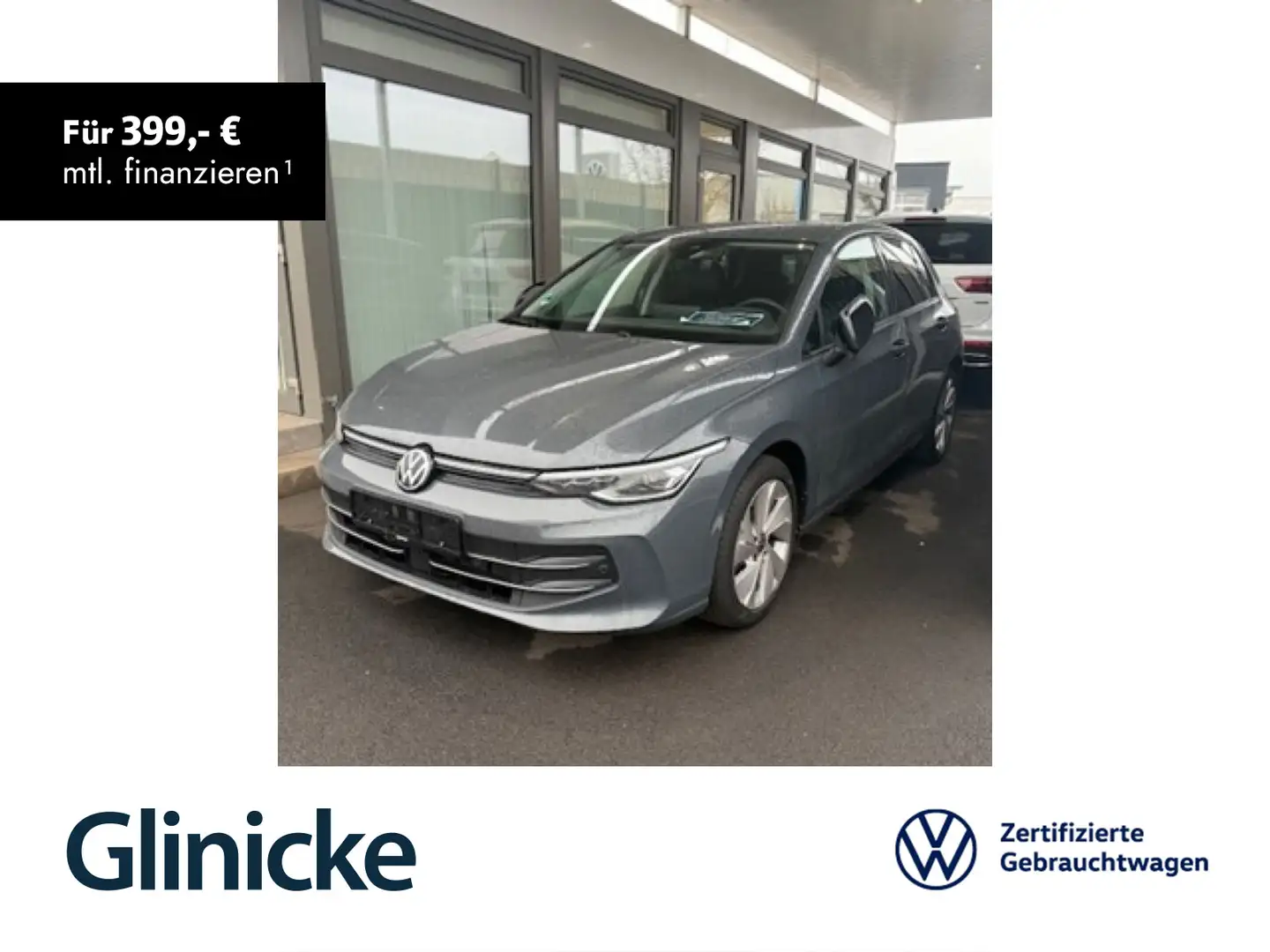 Volkswagen Golf VIII 1.5 eTSI DSG Goal Navi AHK LED RFK ACC Grau - 1