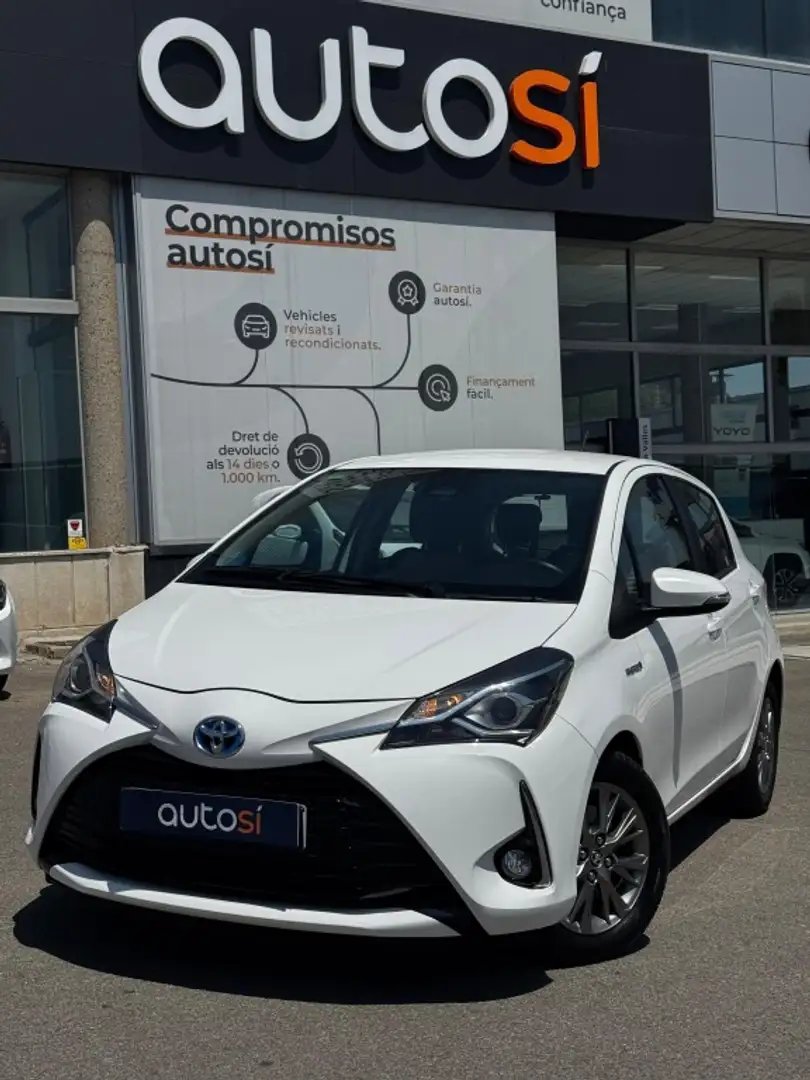 Toyota Yaris 1.5 VVT-I HYBRID ACTIVE AUTO 5P Blanco - 1