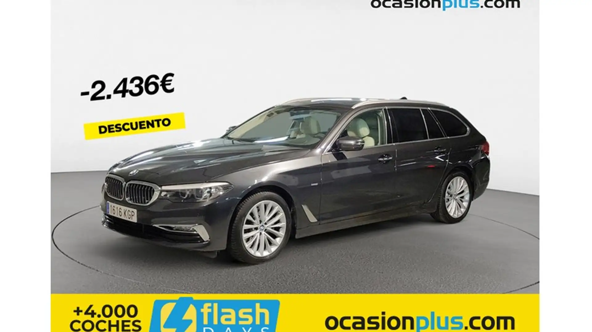 BMW 520 520d Touring Gris - 1