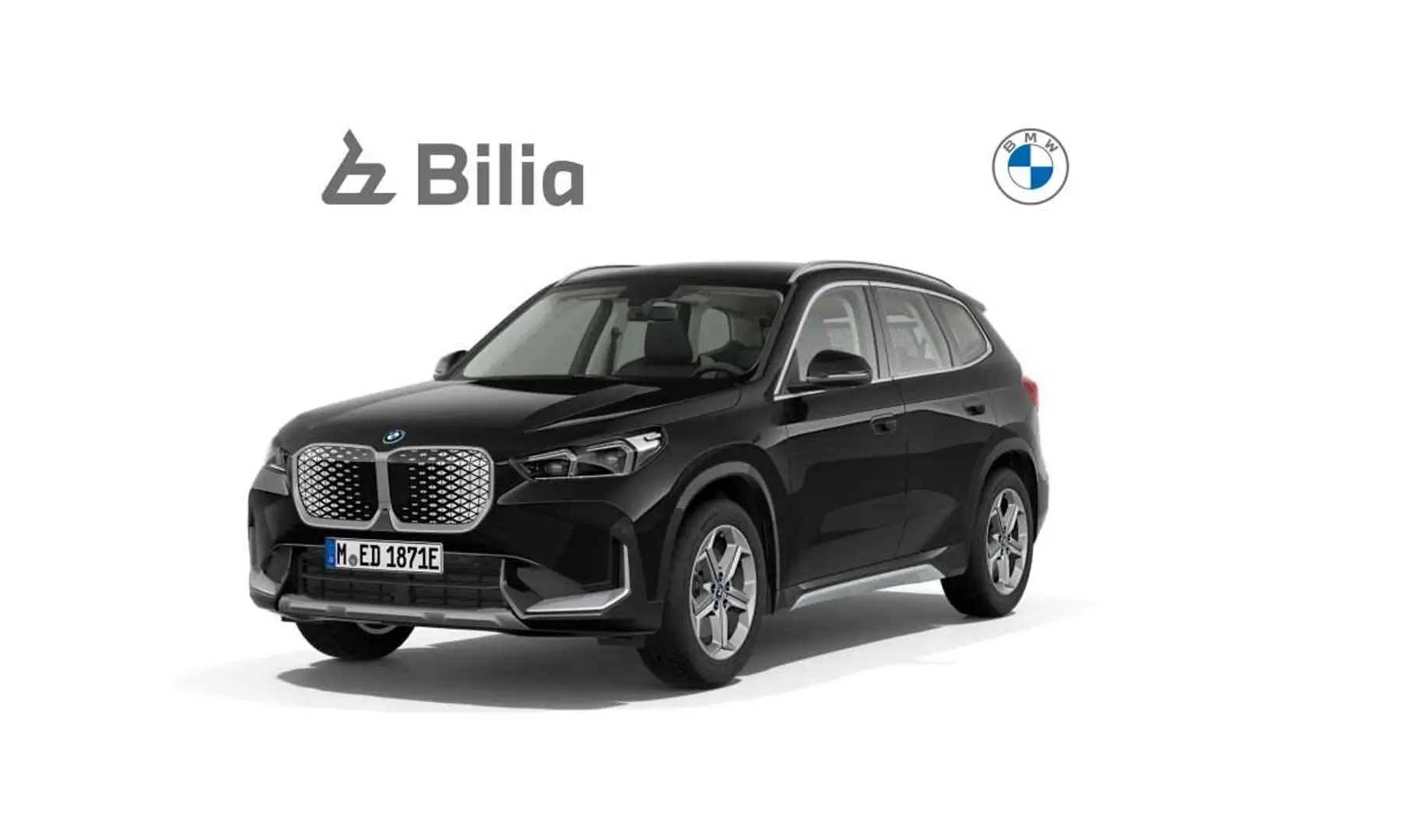 BMW iX1 eDrive20 xLine Zwart - 1