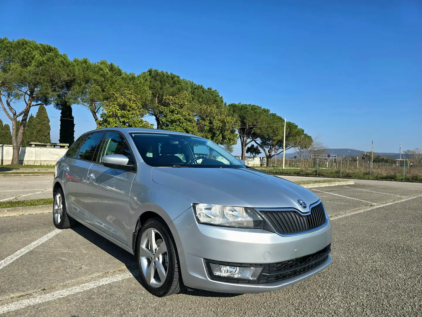 Skoda Rapid/Spaceback Rapid Spaceback 1.4 tdi Ambition 90cv dsg Argento - 1