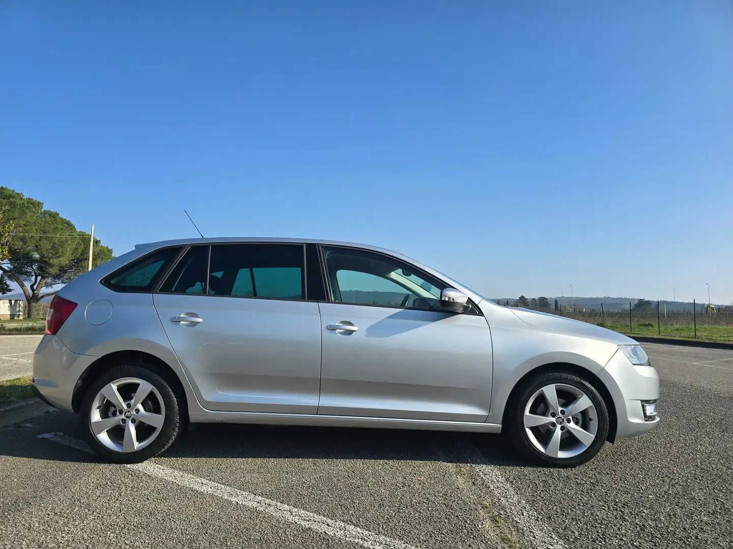 Skoda Rapid/Spaceback Rapid Spaceback 1.4 tdi Ambition 90cv dsg Argento - 2