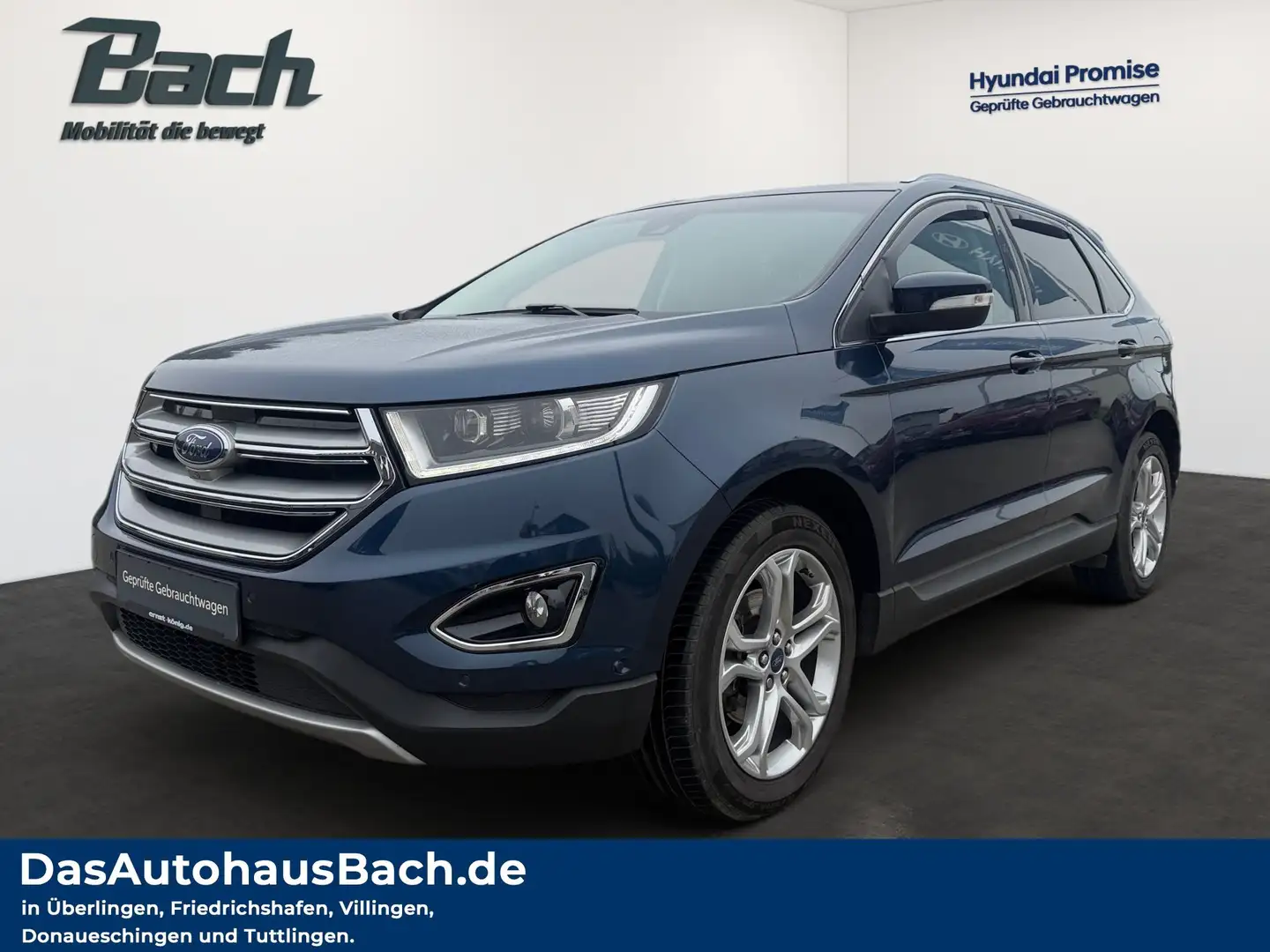Ford Edge 2.0 TDCI Bi-Turbo Titanium Start/Stop Blau - 1