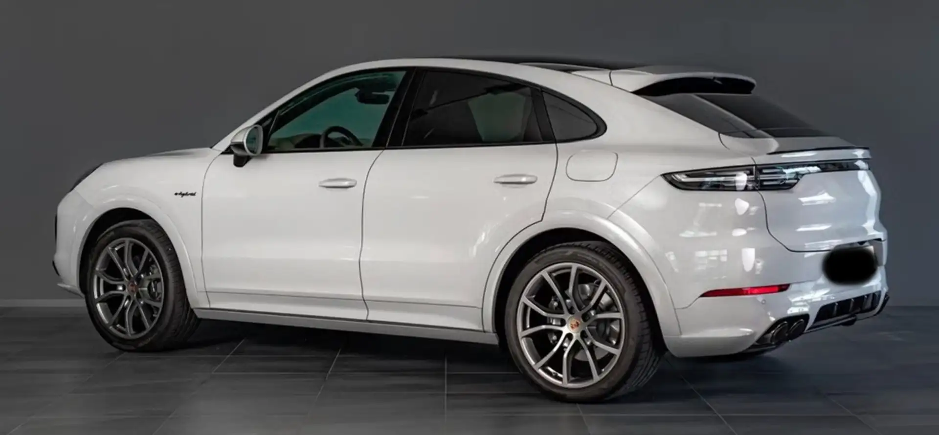 Porsche Cayenne Coupe E-Hybrid Platinum Edition Argent - 2