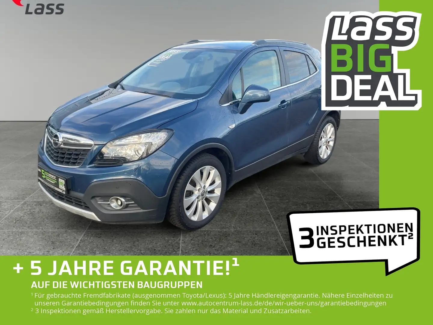 Opel Mokka 1.7 CDTI ecoFlex Innovation 2xKlima KlimaA Bleu - 1