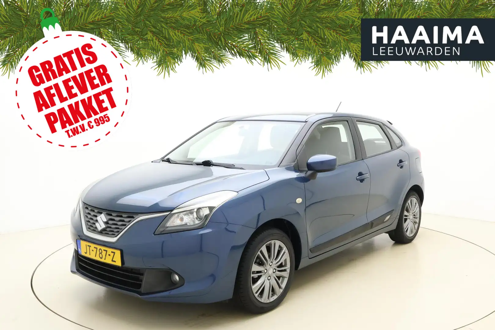 Suzuki Baleno 1.2 Exclusive 90 PK | Handgeschakeld | Trekhaak | Blu/Azzurro - 1