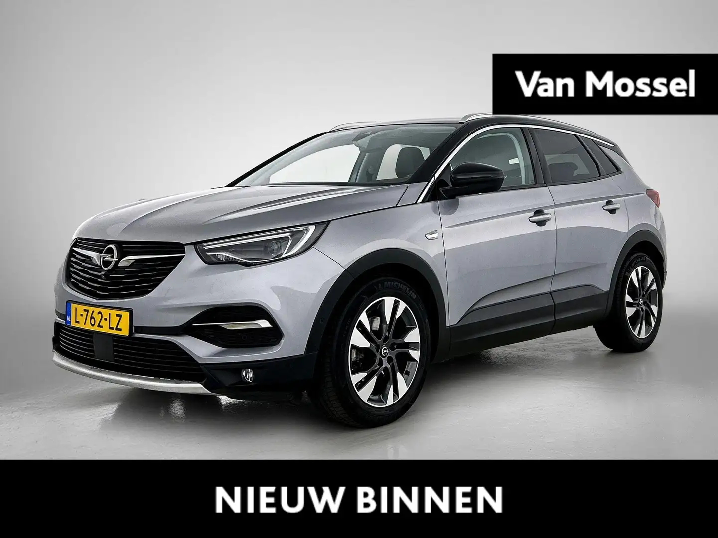 Opel Grandland X 1.2 Turbo Ultimate | Camera | Navigatie | 18" Lich Grijs - 1