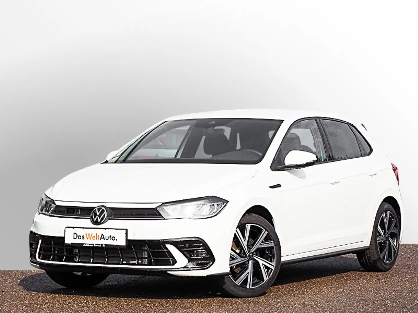 Volkswagen Polo 1.0 TSI DSG R-Line  LED, IQ.Drive, ALU, PDC Wit - 2