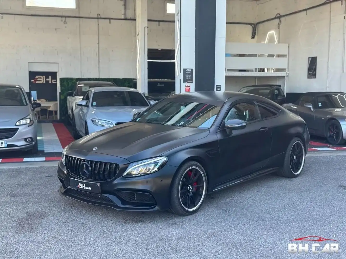 Mercedes-Benz C 63 AMG 63 S COUPE 4.0 510cv AMG 7G-TRONIC / MILLTEK / CARBONE Nero - 1