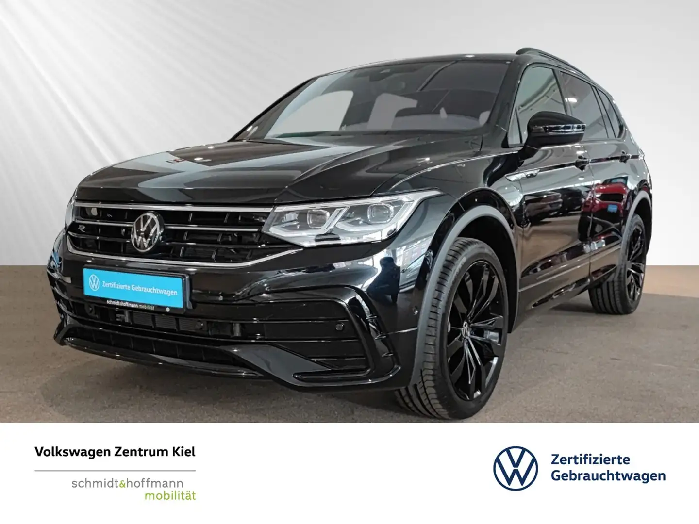 Volkswagen Tiguan Allspace R-Line 2.0 TDI 4MOTION PANO+NAVI Klima Navi Schwarz - 1