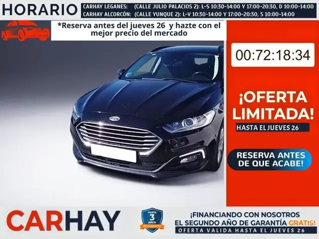 Ford Mondeo 2.0 Hibrido 138kW Trend HEV Auto SB