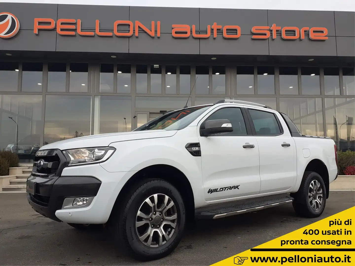 Ford Ranger 2.2 TDCI 160CV DOPPIA CABINA WILDTRACK, PREZZO+IVA Bianco - 1