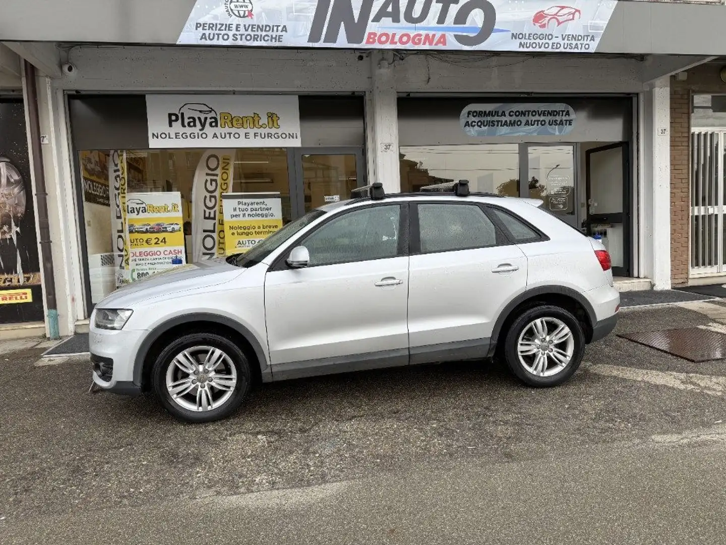 Audi Q3 2.0 TDI quattro MANUALE POCHI KILOMETRI Grijs - 2