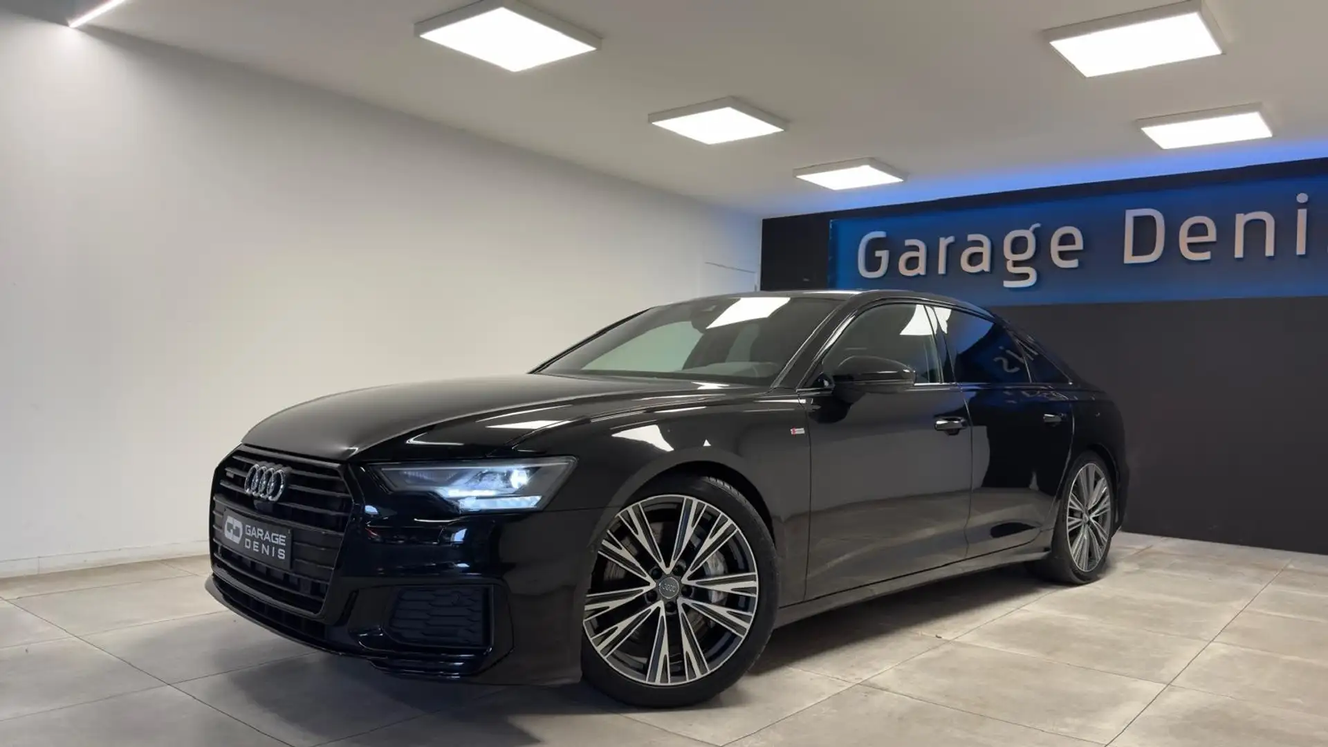 Audi A6 PHEV 55 TFSI e Quattro S tronic*S LINE*GPS+CAMERA Noir - 1