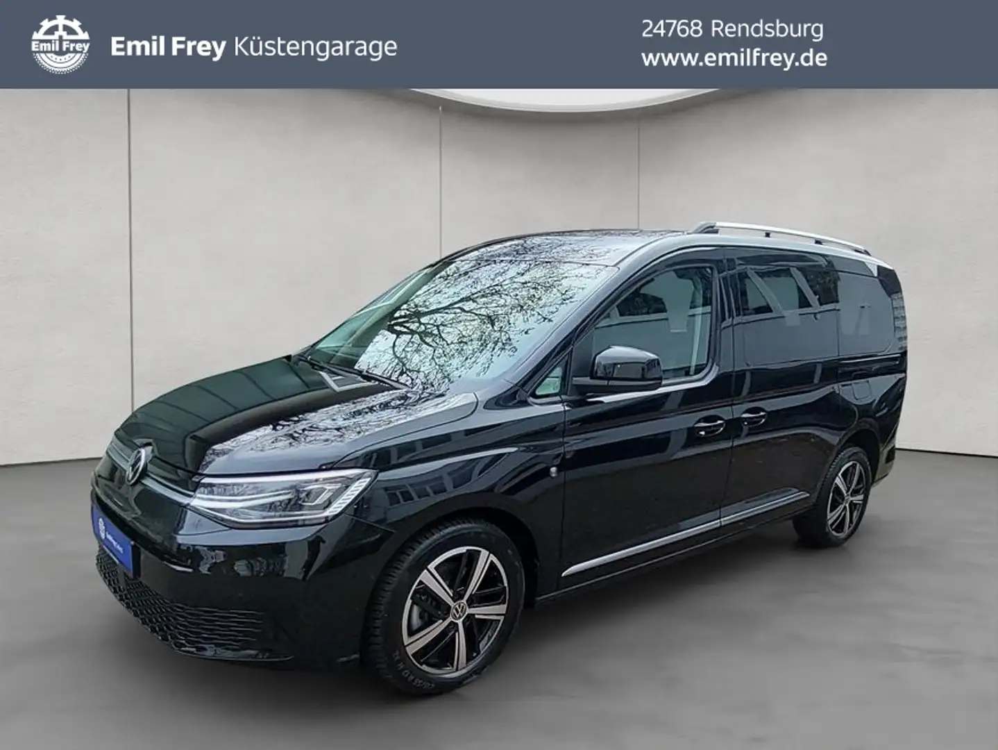 Volkswagen Caddy Style (7-Sitzer) 2.0 TDI AHK ACC Navi Schwarz - 1