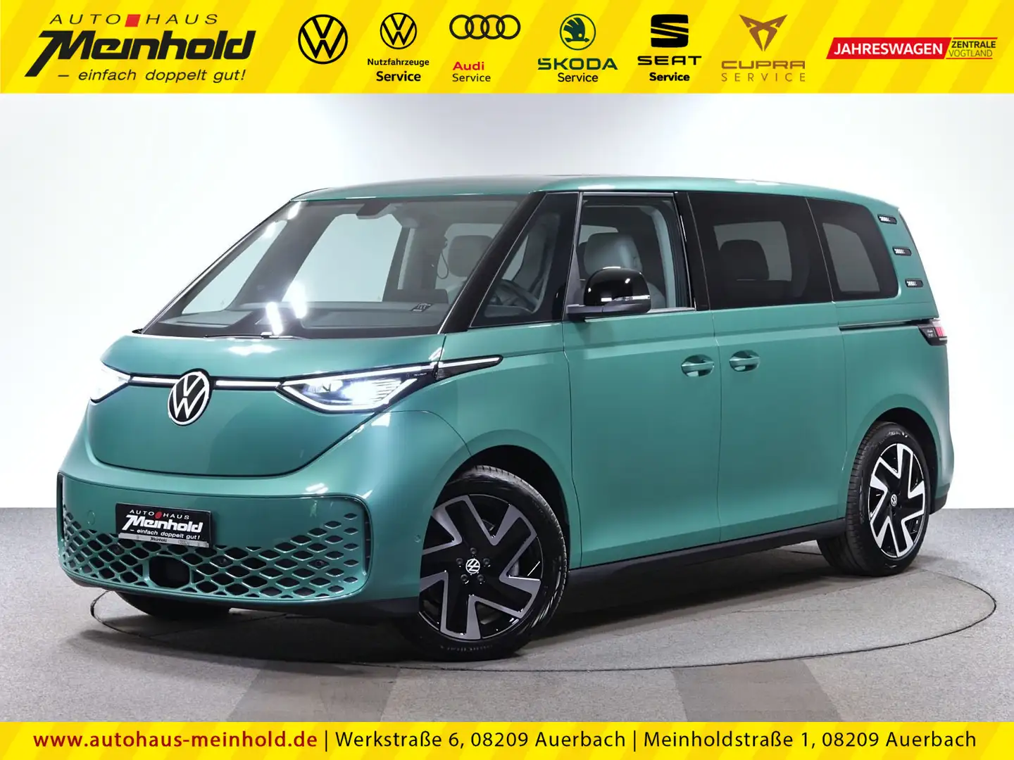 Volkswagen ID. Buzz ID.Buzz Pro,AHK,CCS,IQ.LIGHT,ACC,Navi,DAB+,20" Zelená - 1